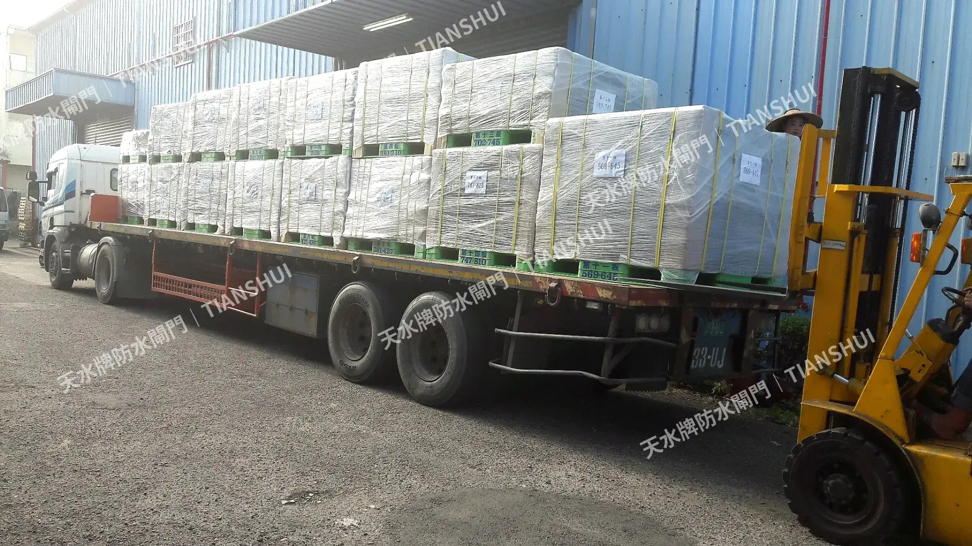 防水閘門整批工程出貨