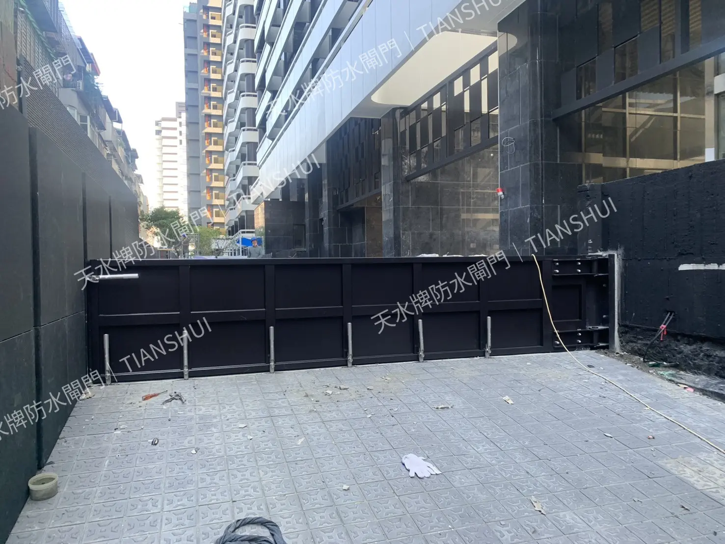 大陸建設北投萬大防水閘門工程