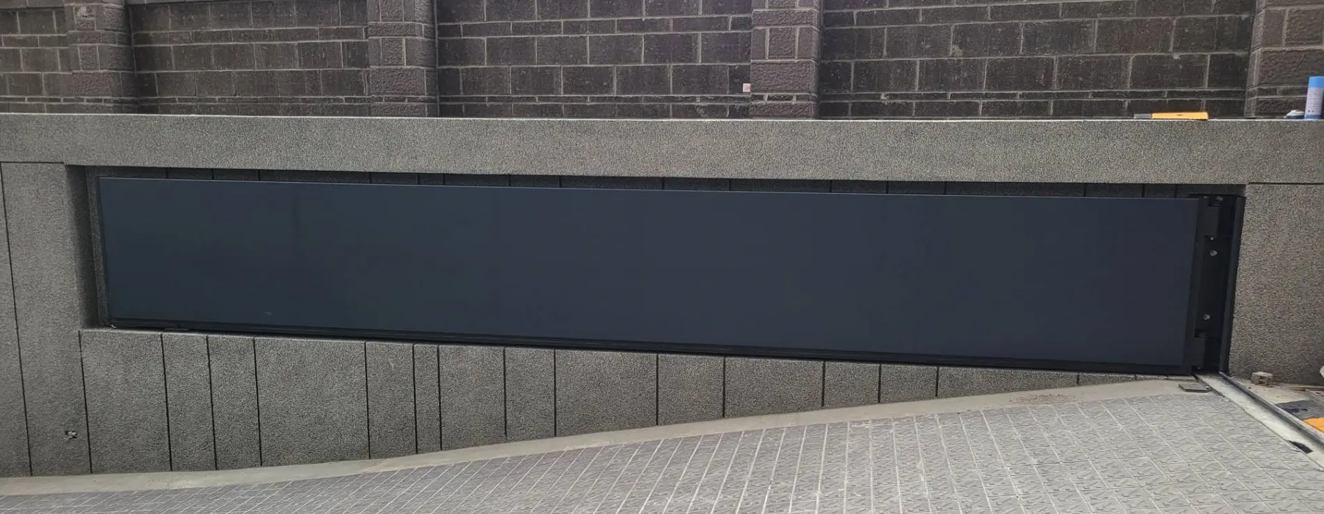 氟碳烤漆擺動式防水閘門